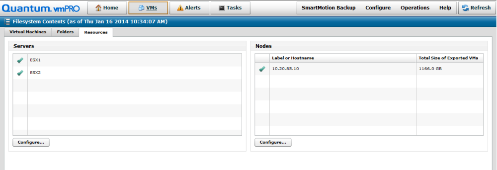 Vmpro Navigating the vmPRO VMs Console